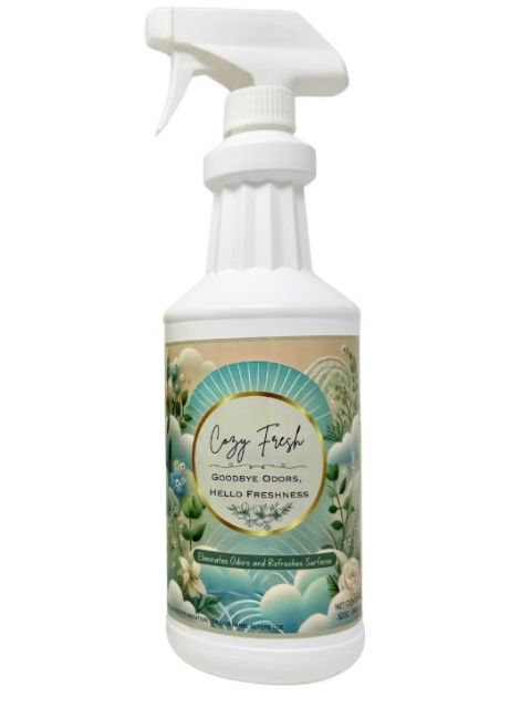 Cozy Fresh: Professional Enzyme Odor Eliminator - True Freshness for Your Home.