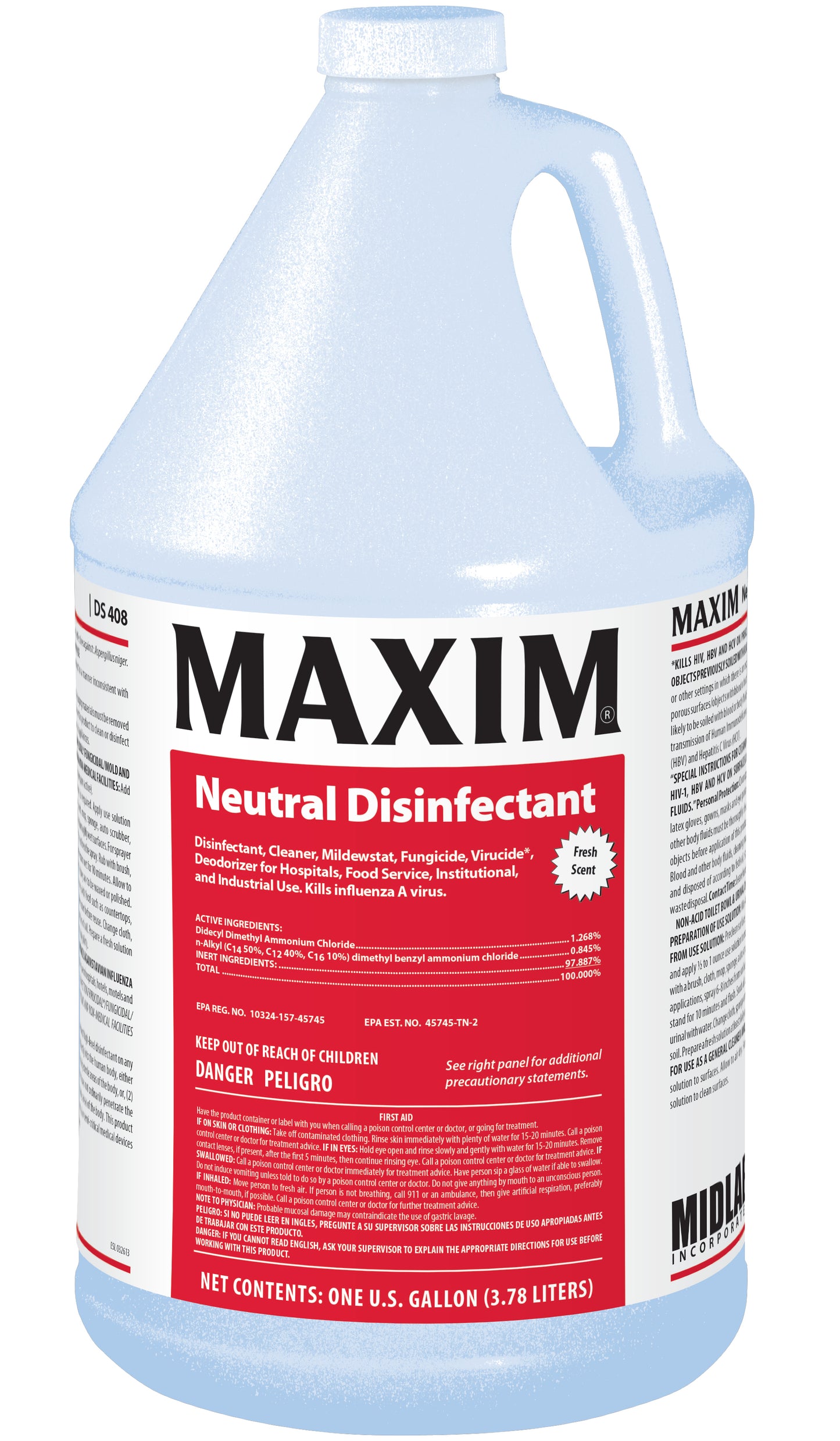 Fresh Scent Neutral Disinfectant Cleaner