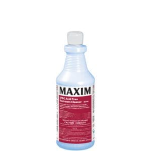 Maxim AFBC Acid-Free Restroom Cleaner bottle.