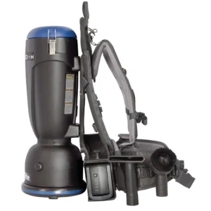 D&M backpack vacuum cleaner system.